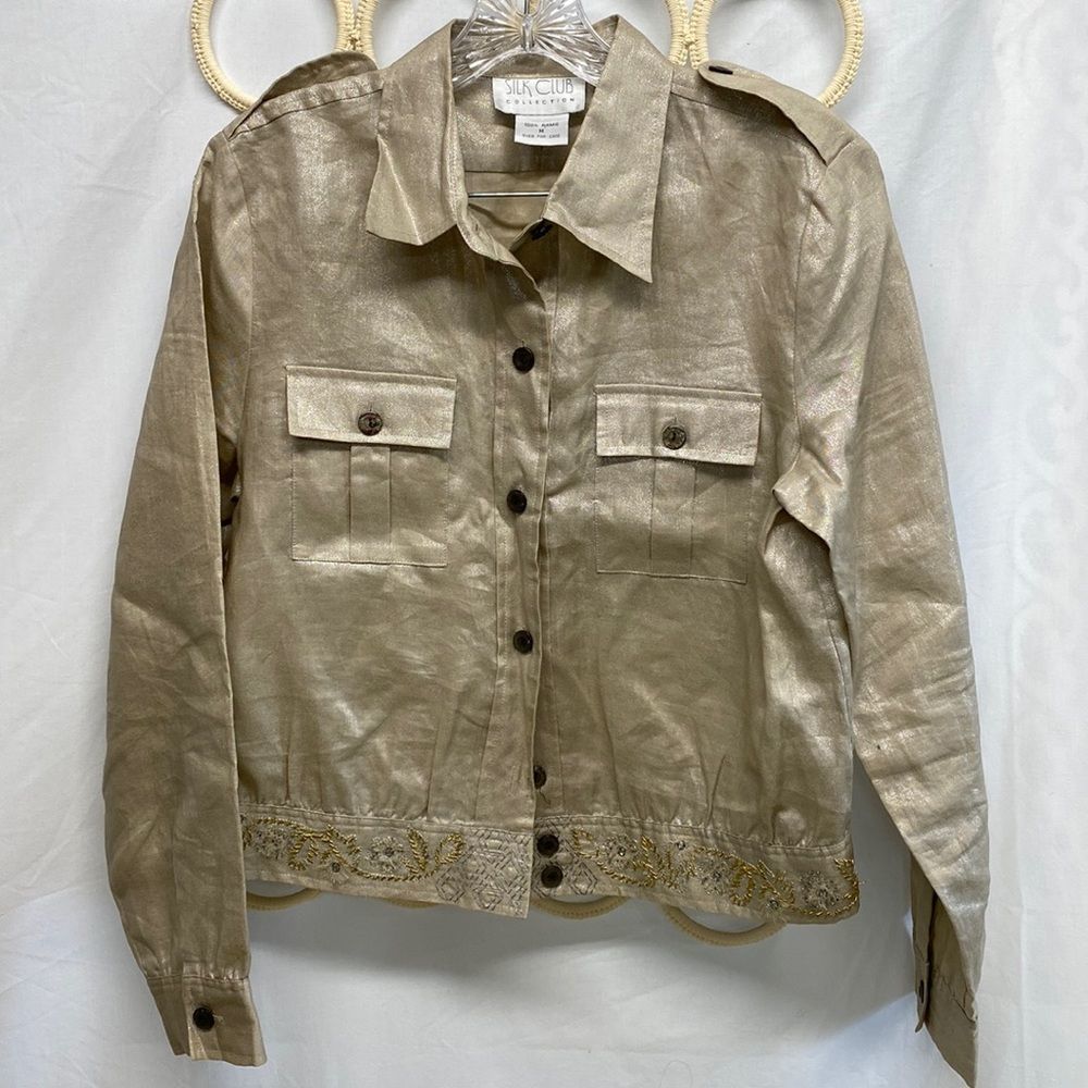 Silk Club lightweight jacket